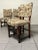 Wooden Chairs from the 1940s with Turned and Carved Details, Set of 6 For Sale - Image 3 of 18