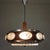 Vintage Lakro Pendant Lamp with Oval Glass Plates, 1970s For Sale - Image 12 of 17