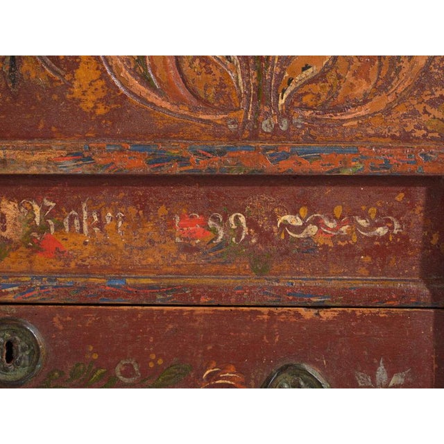 European Dowry Chest by Amaru, 1889 For Sale - Image 10 of 14