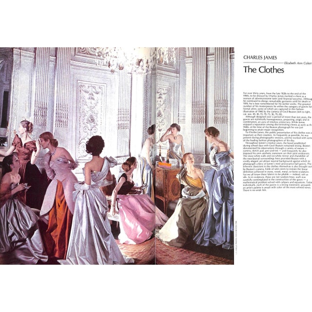 White "The Genius of Charles James" 1982 For Sale - Image 8 of 18
