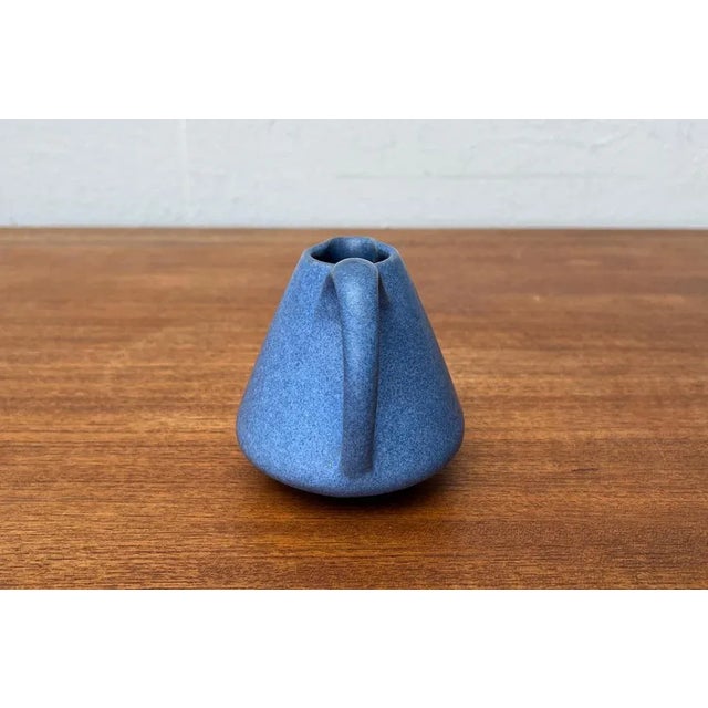 Ceramic Small Minimalist German Carafe Vase by Hildegard and Peter Delius for Hamelner Kunsttöpferei, 1960s For Sale - Image 7 of 13
