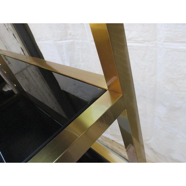 Safavieh Musetta Brushed Gold Etegere For Sale - Image 10 of 13