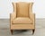 Pair of Henredon Butter Upholstered Wingback Club Chairs For Sale - Image 15 of 18