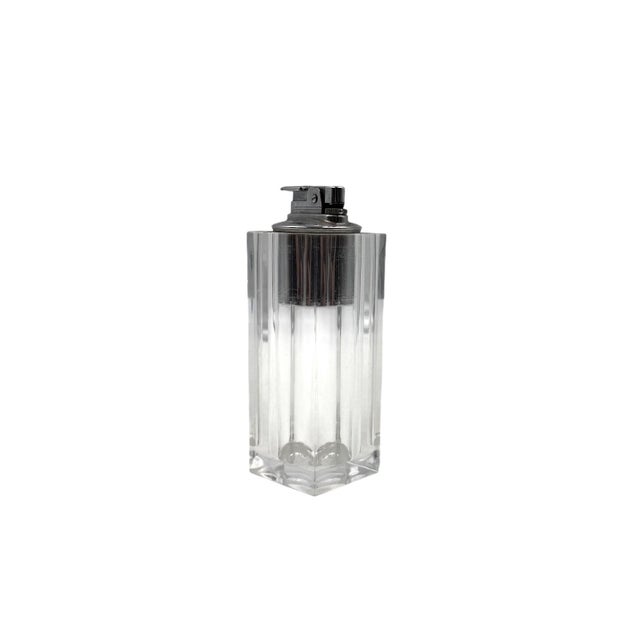 Clear Acrylic Glass Table Lighter, Italy, 1970s For Sale - Image 9 of 9