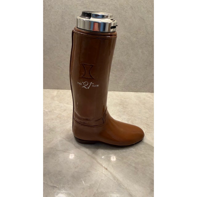 American The "21" Club Boot Ligher For Sale - Image 3 of 4