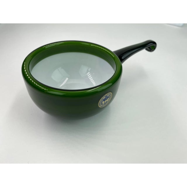 Michael Bang Holmegaard Glasværk Palet Herring Bowl & Egg Cup Set- 2 Pieces For Sale In San Francisco - Image 6 of 10