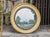 Late 19th Century Large 19th Century English Giltwood Convex Mirror With Ebonized Inner Trim For Sale - Image 5 of 10