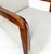 Pair New Linen Upholstery Heavy Solid Maple Frames American Lounge Chairs Mint! For Sale - Image 14 of 14