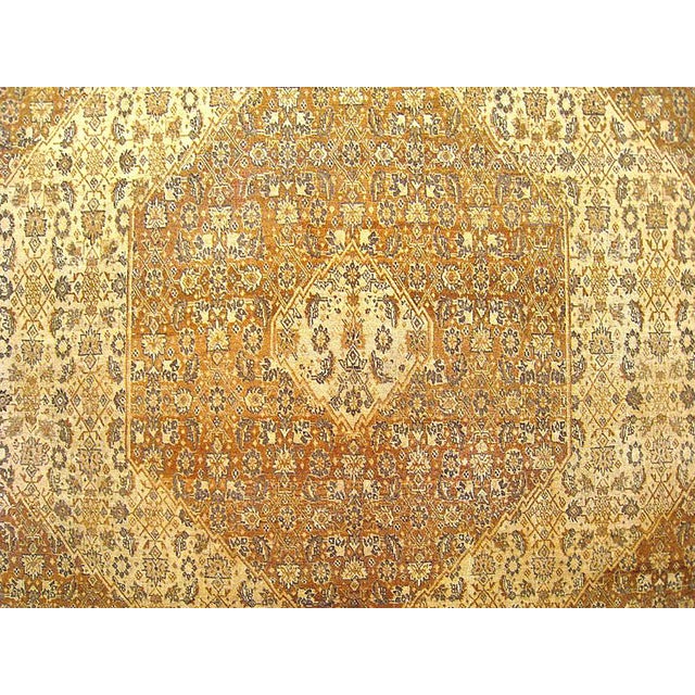 1900 - 1909 Antique Persian Tabriz Oriental Carpet in Room Size with Central Medallion For Sale - Image 5 of 5