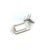 Traditional 1990s Pair of Gucci Estate Cufflinks Sterling Silver For Sale - Image 3 of 5