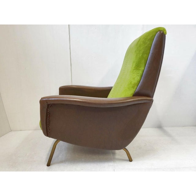 Marco Zanuso Vintage Lounge Chair by Marco Zanuso, 1960s For Sale - Image 4 of 8