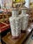 Beautiful large vintage pair of pink porcelain cherry blossom lamps to add a classic decorative touch to your space. Lamps...