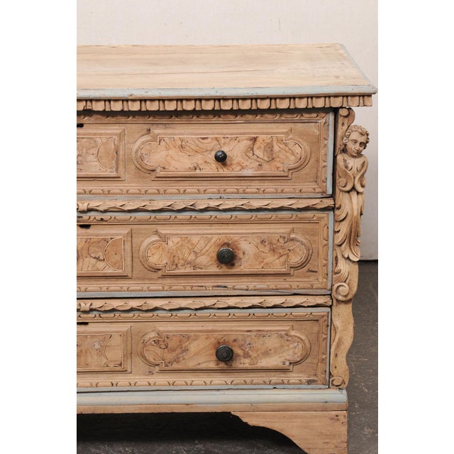 Beautiful 18th C. Cassettiera W/ Putti For Sale - Image 10 of 12