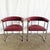 Mid Century Modern Chrome Faux Bamboo Dining Arm Chairs - Set of 4 For Sale - Image 4 of 9