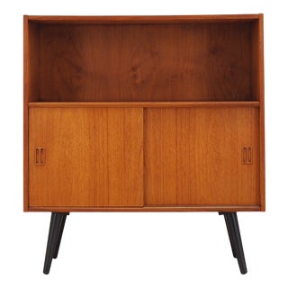 Danish Teak Bookcase, 1970s For Sale