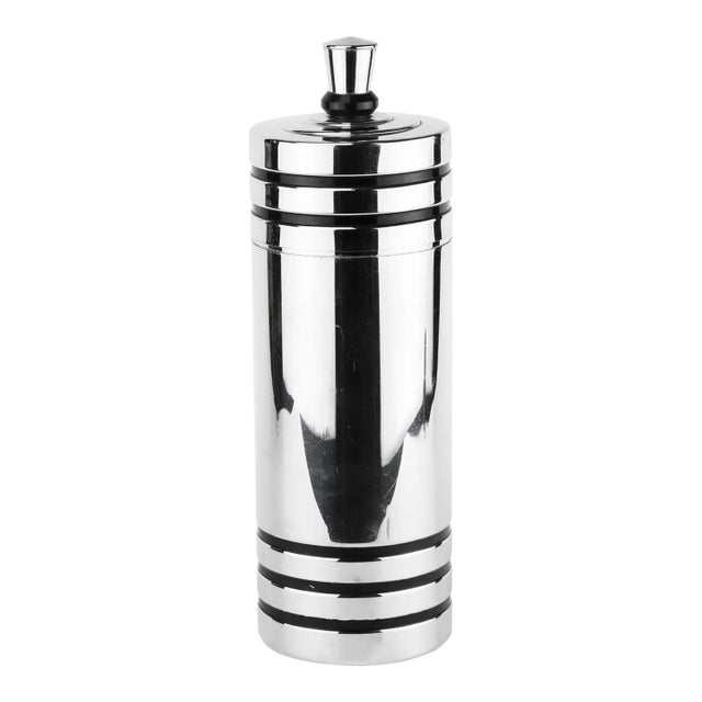 1930s Howard Reichenbach for Chase Art Deco Cocktail Shaker For Sale
