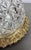 Metal Vintage French Brass and Crystal Ceiling Lamp For Sale - Image 7 of 12