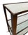 Industrial Mesco Wire Glass & Iron Shelf / Console Table For Sale - Image 4 of 11