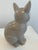 1980s Gray Stoneware Cat Cookie Jar, For Sale In New York - Image 6 of 9