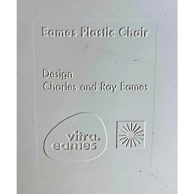 Charles and Ray Eames Plastic Chairs, Eiffel Bases for Vitra, Set of 8 For Sale - Image 17 of 18