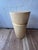 Karl Springer Postmodern Cream Goatskin Clad Cylinder Pedestal or Column Karl Springer Style For Sale - Image 4 of 8