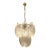 Frosted Murano Glass Leaf Chandelier, 1970s For Sale - Image 12 of 12