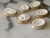 Grand Tour Antique Italian Grand Tour Plaster Intaglios - Set of 6 (Group #13) For Sale - Image 3 of 12