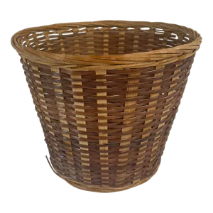 Vintage Wicker Waste Basket