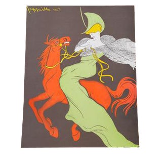 Vintage French Poster Print For Sale