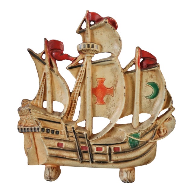 Iron Ship Door Stop For Sale