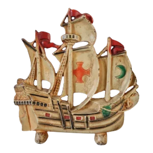 Iron Ship Door Stop