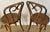 Brown Antique Vintage Thonet Style Bentwood Sweetheart Bistro Chairs- A Pair For Sale - Image 8 of 14