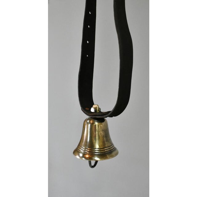 Pyrenees Mountain Cow Bell in Brass, 1920s For Sale - Image 4 of 11