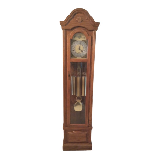 Vintage Diplomat Clock Company Grandfather Clock Chairish