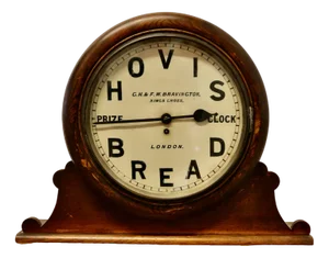 Hovis Prize Clock by G.H.& F.W. Bravington London, 1890s