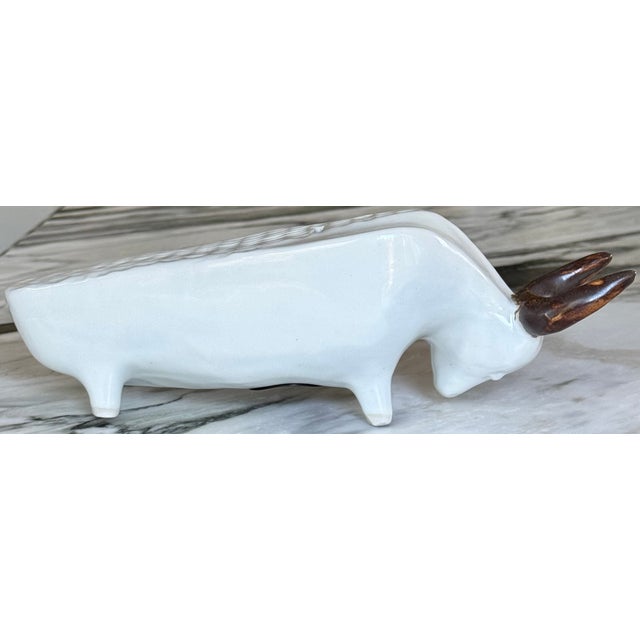 Made in Japan Mid-Century El Toro Coin Bank Bull For Sale - Image 10 of 17