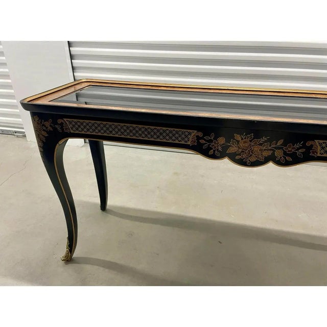 Late 20th Century Chinoiserie Console Table by Drexel Heritage Et Cetera For Sale In Chicago - Image 6 of 10