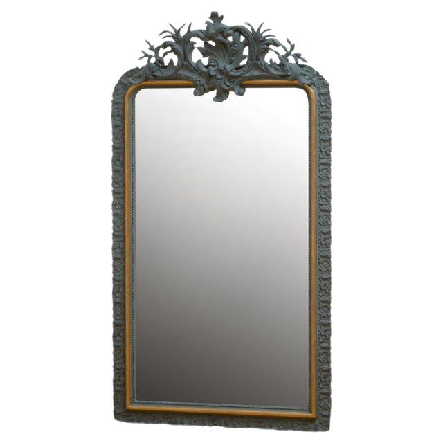 19th Century French Wall Mirror For Sale