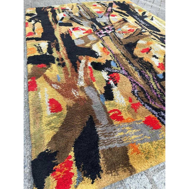 Mid-Century Modern French Rug by Jean Jacques Morvan, 1960s For Sale - Image 15 of 18