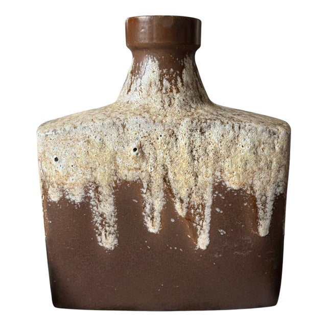 Large West German Ceramic Floor Vase from Scheurich Keramik, 1960s For Sale