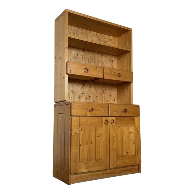 Vintage 1970s Charlotte Perriand Cabinet (Attributed) For Sale
