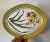 Neoclassical Antique 18th Century Derby Porcelain Botanical Dessert Dish Named Specimen by John Brewer - Narcissus or Daffodil on Yellow Ground - Pattern 216 For Sale - Image 3 of 10