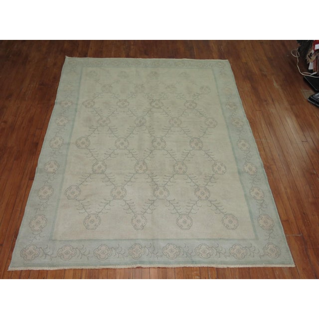 Mid 20th Century Vintage Turkish Konya - 6'7" x 9'4" For Sale - Image 5 of 6