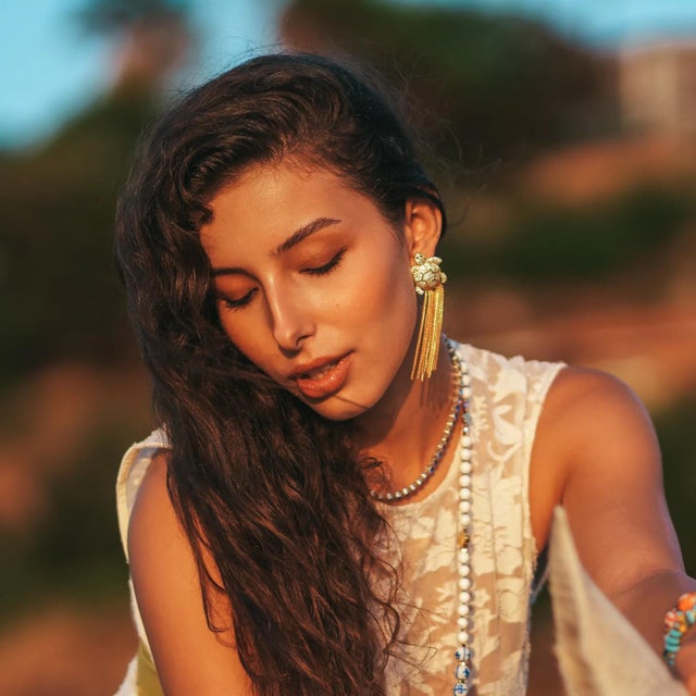 Modern Diamond Turtle Chunky Tassel Earrings, A Pair For Sale - Image 3 of 12