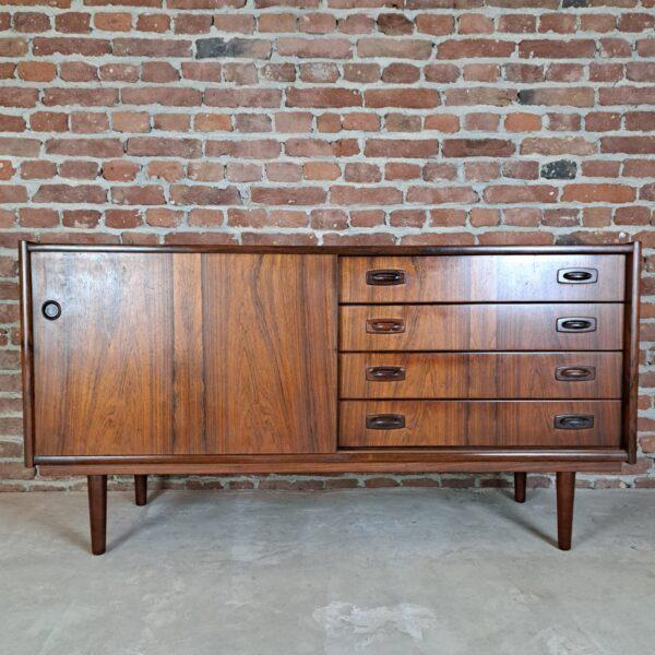 Danish Rosewood Sideboard with Drawers, 1960 For Sale - Image 5 of 5