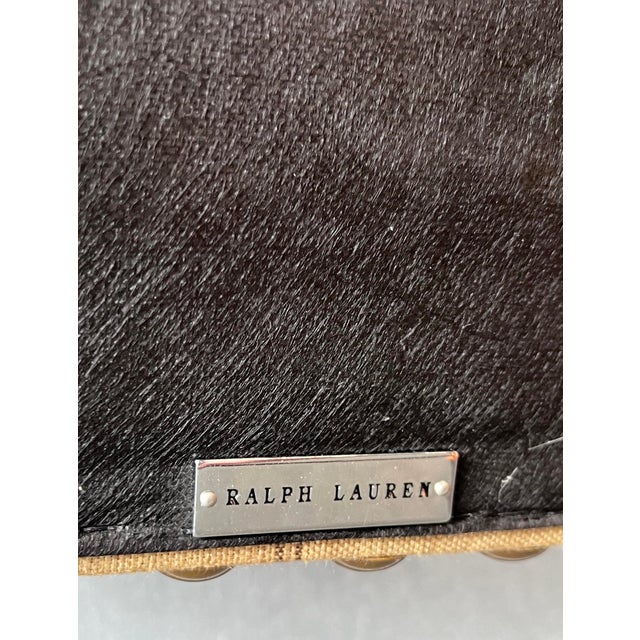 Ralph Lauren Cape Lodge Windowpane Print Dining Room Chairs, Set of