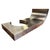 Mid-Century Modern Vintage Italian Diapason Desk in Brushed Stainless Steel by Marzio Cecchi for Studio Most For Sale - Image 3 of 11