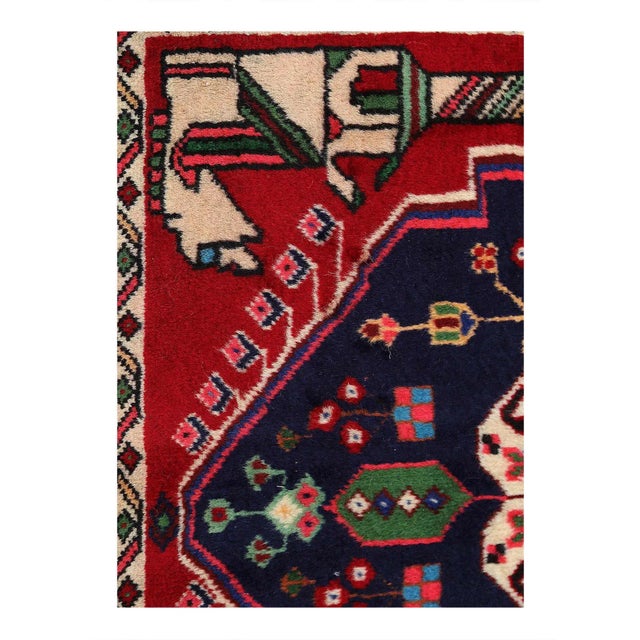 A very attractive and durable carpet woven in the village of Abadeh in southwestern Persia. The pattern is influenced by...
