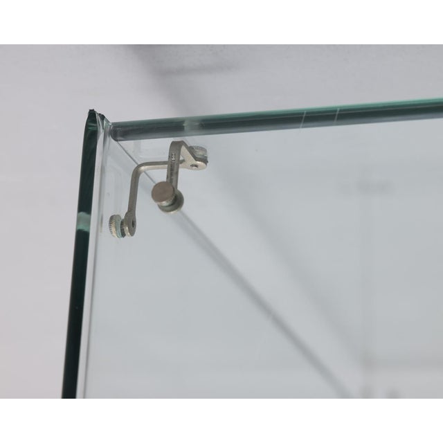 Vintage Display Shelf with Wheels from Goppion Milano, 1970s For Sale - Image 9 of 18