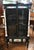 Ceramic Victorian Ebonized Display Cabinet Painted Porcelain, 1840 For Sale - Image 7 of 7